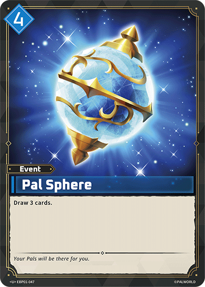 Pal Sphere EBP01-047 Palworld TCG card