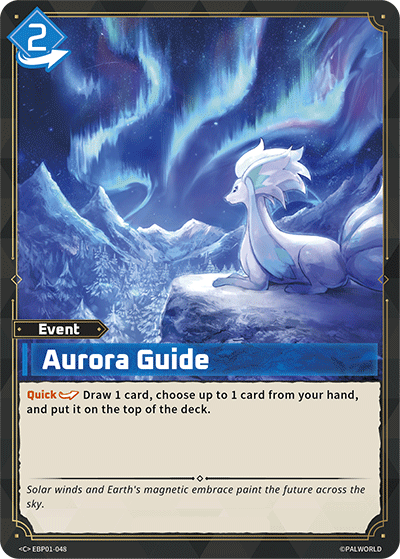 Aurora Guide EBP01-048 Palworld TCG card